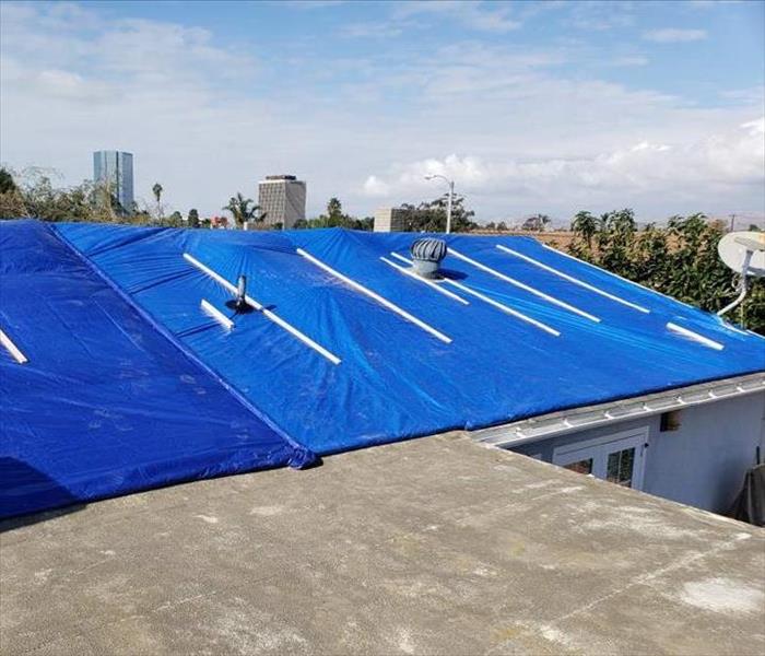 Tarp Up In Cienega, CA 